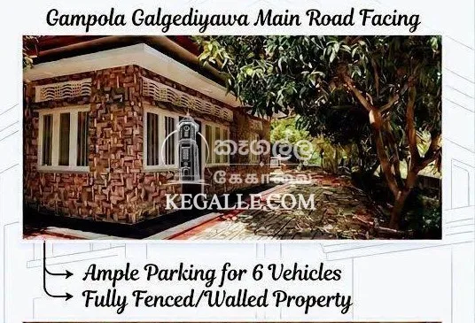 4BR House Rent Campola Galgediyawa Main Road